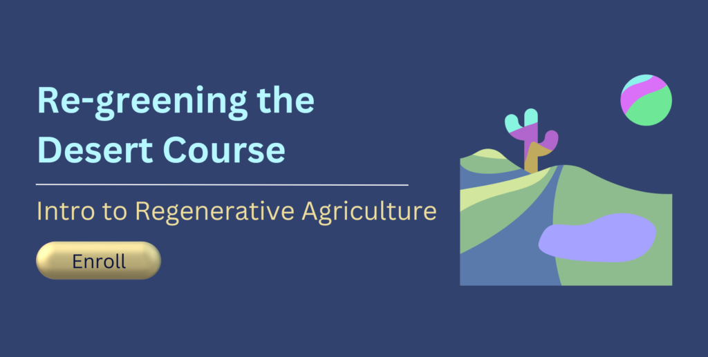 Re-greening the Desert Course