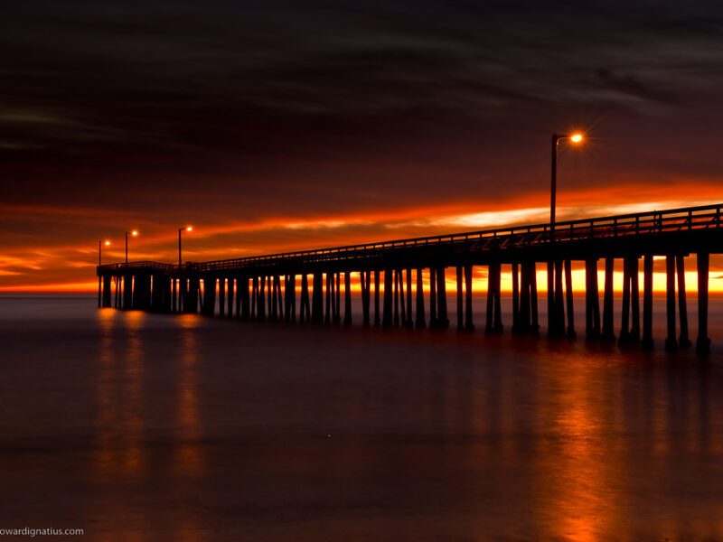 Cayucos Pier Sunset