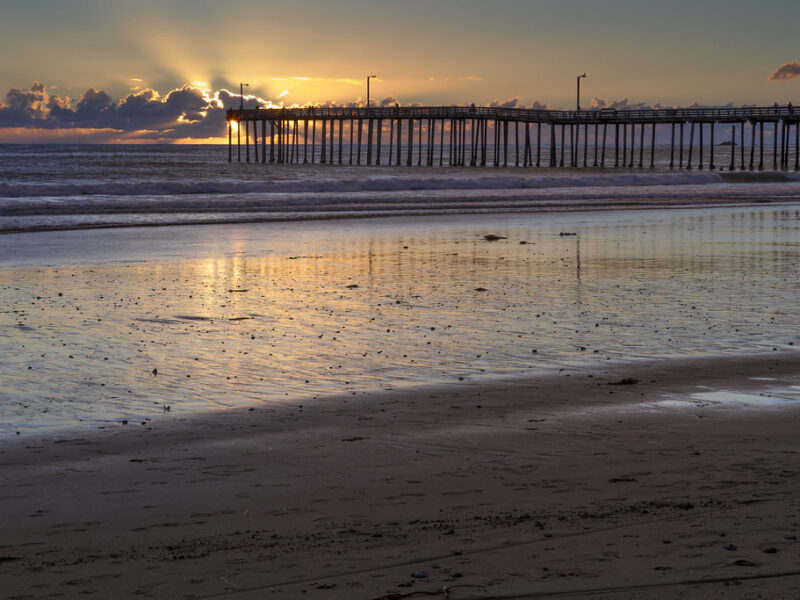 Cayucos Pier Sunset