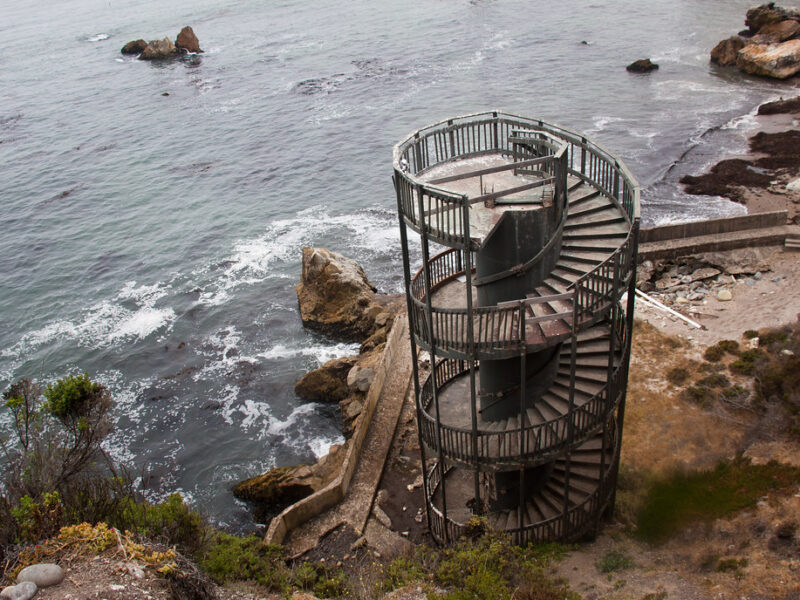 Spiral Staircase to Nowhere - Pismo Beach, CA
