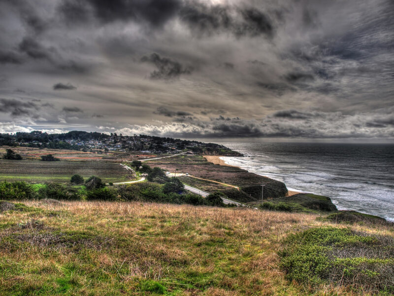 Montara State Beach, Montara California.