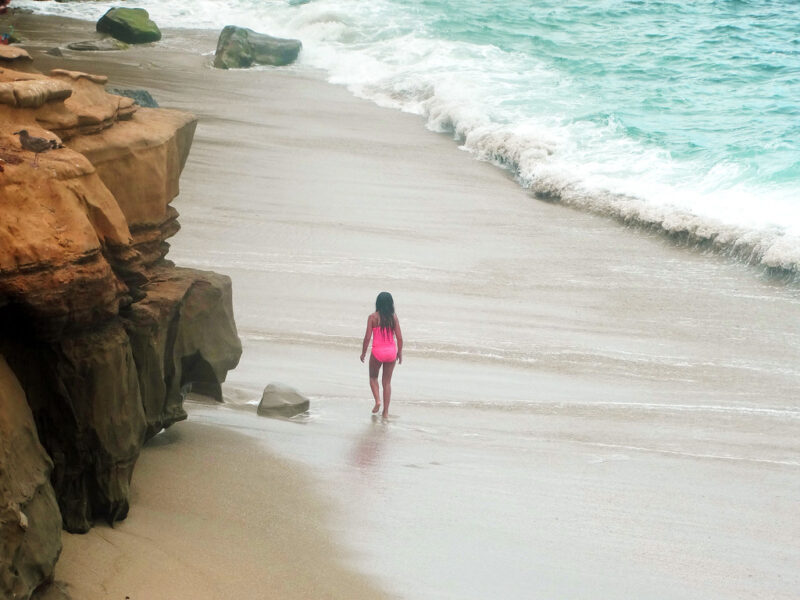 Beach Walk, La Jolla Cove, CA 9-17