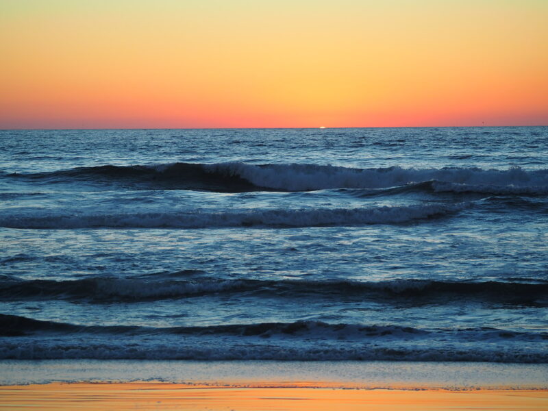 Sunset, Moss Landing State Beach