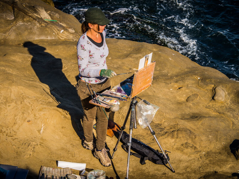 2014 - San Diego - La Jolla Cove - Damm, Sit Still - 1 of 2