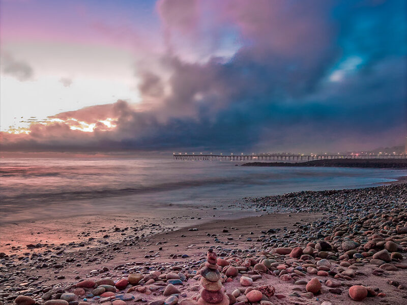 San Buenaventura State Beach Sunset