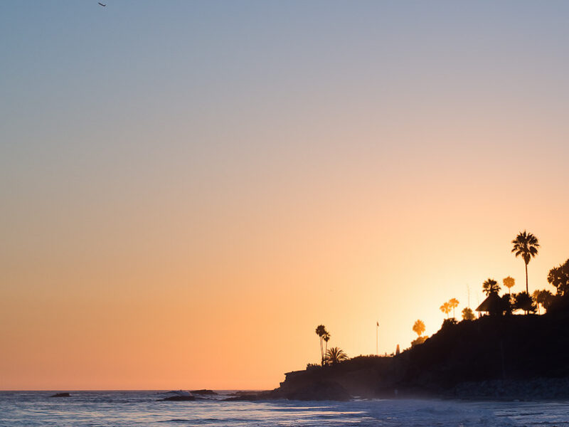 Laguna Beach, Orange County @Sunset
