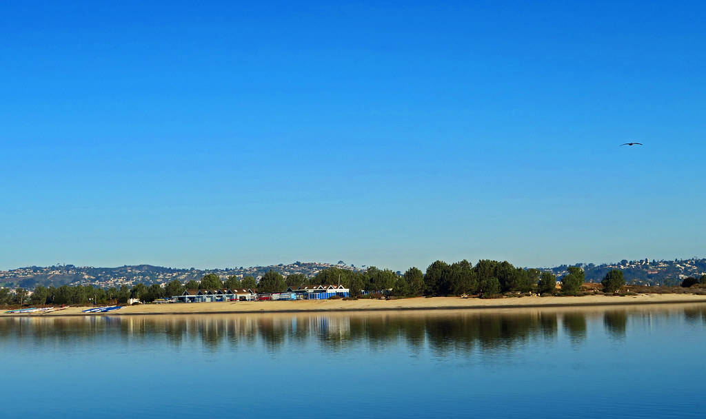 The View from Fiesta Island - San Diego