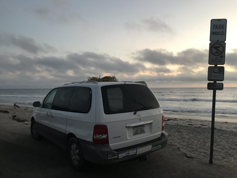 Last night of vacation, Torrey Pines State Beach